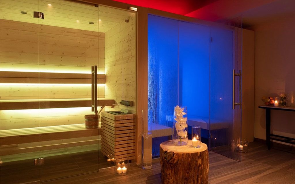 realizzazione spa per hotel con sauna e bagno turco