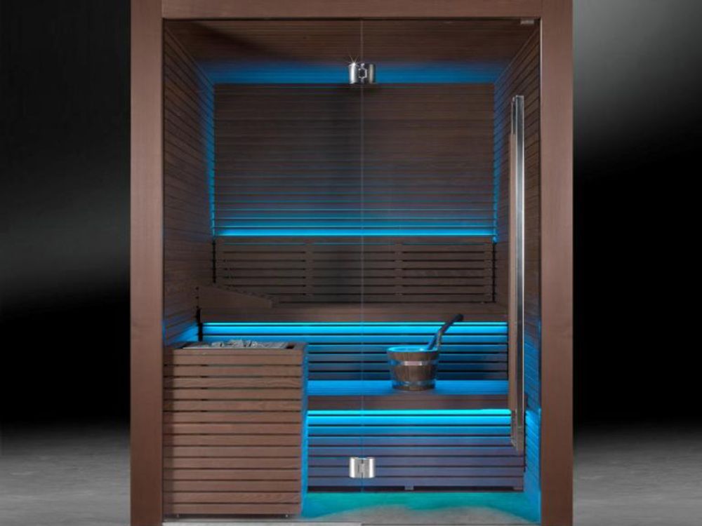 The new, modern sauna: Exclusive sauna