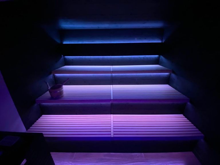 Custom sauna for hotel