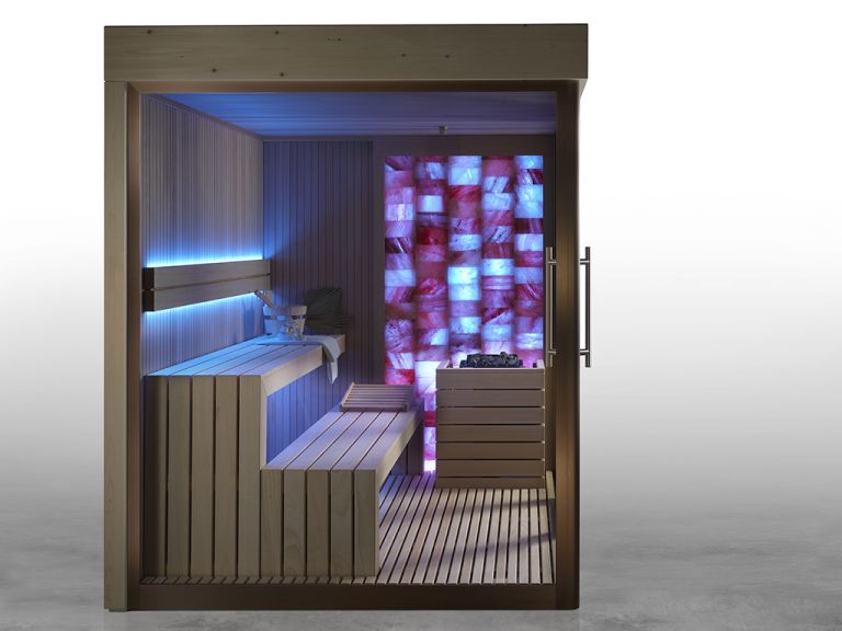NEW: Outdoor Salt Sauna